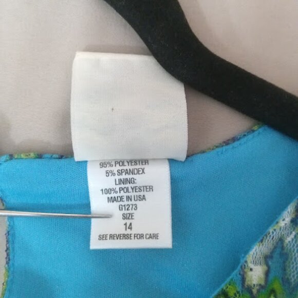 LEMON FIZZ | Girls Y2K Mesh Zig Zag Chevron Retro Mod A-Line Shift Dress 14 - Picture 15 of 15